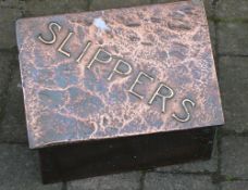 Copper 'Slippers' box