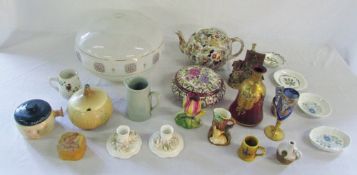 Assorted ceramics and glass ware inc Wedgwood & Wade
