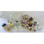 Assorted ceramics and glass ware inc Wedgwood & Wade