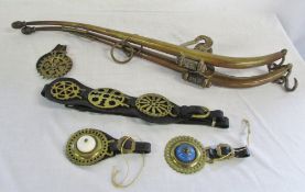 Horse hames & horse brasses