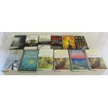 Collection of hand signed hardback books inc Maeve Binchy, John Mortimer, Marcus Wolf, Jenny Pitman,