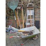 Wheel barrow,