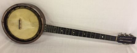 5 string bracketless Banjo