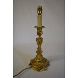 Gilt effect lamp