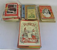 Various magazines from the 1950s inc Punch,