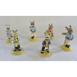 Assorted Bunnykins figures inc Jazzband Collection, Sydney,