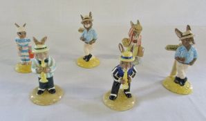 Assorted Bunnykins figures inc Jazzband Collection, Sydney,
