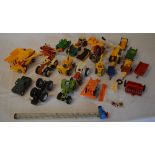 Die cast model vehicles (mainly agricultural) including Britains