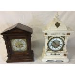 2 late 19th/early 20th century bracket clocks (not working)