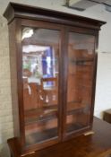 Victorian display cabinet top