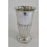 Silver vase Sheffield 1896 weight 10.