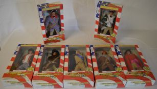 7 boxed Soldiers of the World figures,