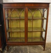 Chippendale style display cabinet