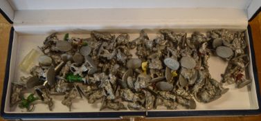 Small box of pre-slotta fantasy figures,