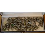 Small box of pre-slotta fantasy figures,