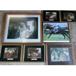 Selection of horse related prints