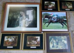 Selection of horse related prints