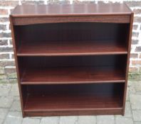 Mahogany bookcase