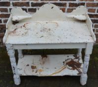 Pine washstand