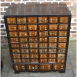 Oriental spice / apothecary cabinet (yaochu) ,