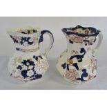 2 Masons jugs (Mandarin and Mandalay pattern)