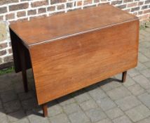 Oak drop leaf table