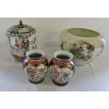 Pair of Oriental vases,