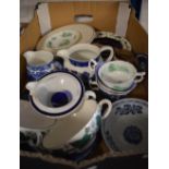 Ceramics including Wedgwood Jasperware,