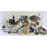 Assorted ceramics inc Aynsley, coca cola fridge handle, mirror,