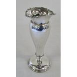 Silver vase Birmingham 1911 (weighted base) H 18 cm