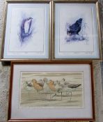 Pair of Ben Maile limited edition prints signed in pencil by artist and Angus Ogilvy (President of