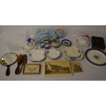 Various Shelley ceramics, ivorex plaques,