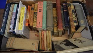 Various books including 'He Went With Marco Polo',