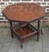 Victorian octagonal table