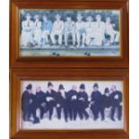 2 framed prints - Nine Pinto Law & Bowls Nine Ends Down