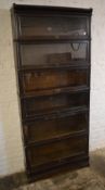 Globe Wernicke six sectional bookcase