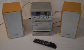 Panasonic CD stereo system with pair of matching speakers