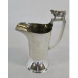 Silver Jersey Cattle Society Centenary cream jug no 61/500 London 1979 weight 10.