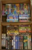 Various VHS tapes, good titles including Disney, Winnie the Pooh,