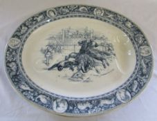 Large Wedgwood 'Ivanhoe' meat dish