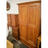 Pine wardrobe,