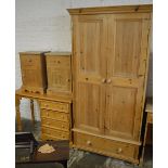 Pine wardrobe,