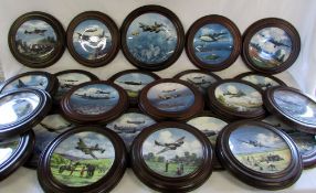 Quantity of Royal Doulton collectors plates inc 'Heroes over the sky' series and ''Heroes over home