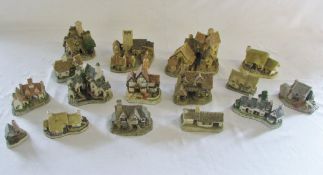 Collection of David Winter cottages