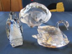 Hoglund glass penguin,