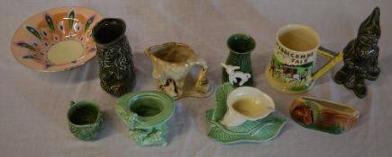 Various ceramics including Sylvac,