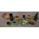 Various ceramics including Sylvac,