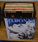 Approx 30 LPs from the 1980s, including Cat Stevens, Adam Ant, Roxy Music, ELO,