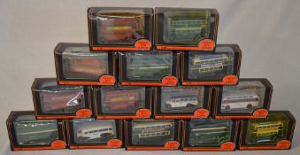 Approx 14 Gilbow 'Exclusive First Edition' die cast model buses/coaches