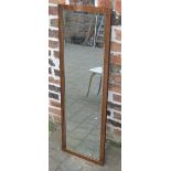 Rectangular wall mirror